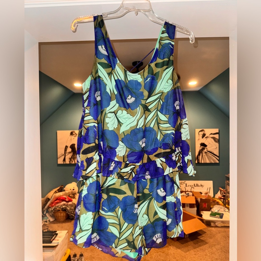 Judith March floral romper